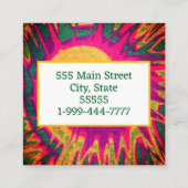 Visitenkarte (Rückseite)