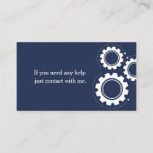 Visitenkarte (Rückseite)