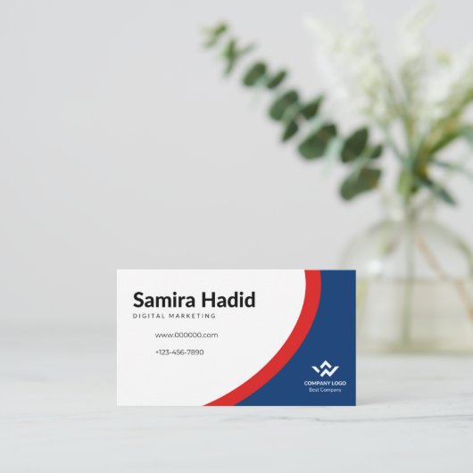 Visitenkarte (Stehend Vorderseite)