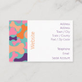 Visitenkarte (Rückseite)