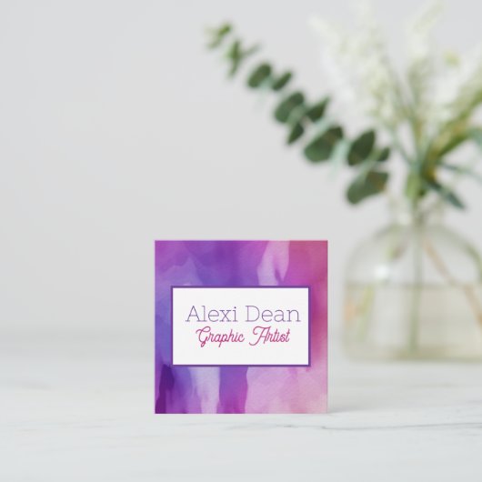 Visitenkarte (Stehend Vorderseite)