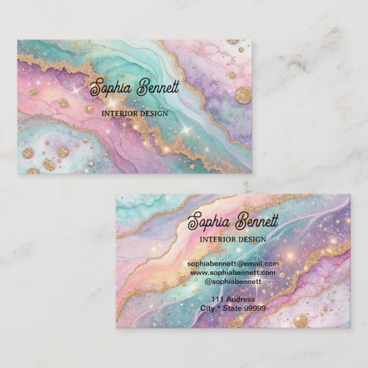 Visitenkarte (Vorne/Hinten)