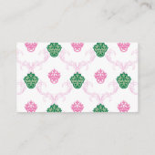 Visitenkarte (Rückseite)