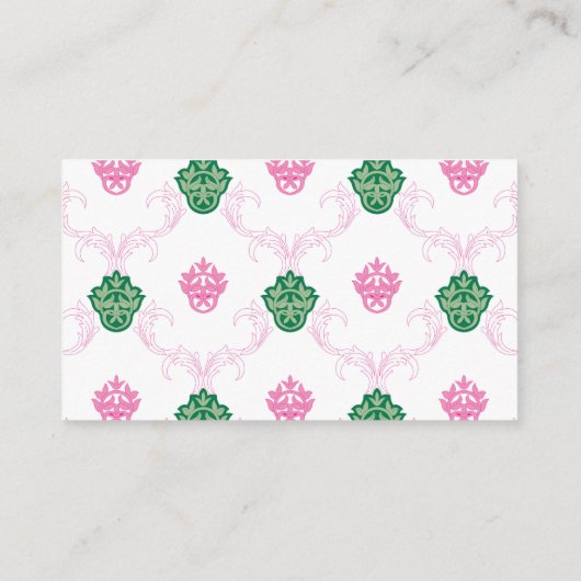 Visitenkarte (Rückseite)