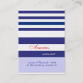 Visitenkarte (Rückseite)