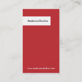 Visitenkarte (Rückseite)