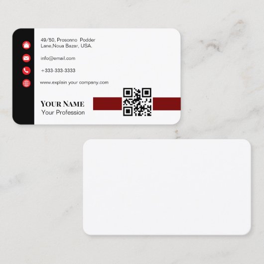 Visitenkarte (Vorne/Hinten)