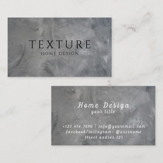 Visitenkarte (Vorne/Hinten)