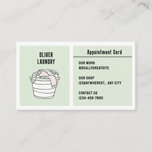 Visitenkarte (Vorderseite)