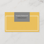 Visitenkarte (Rückseite)