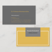 Visitenkarte (Vorne/Hinten)