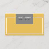 Visitenkarte (Rückseite)