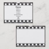 Visitenkarte (Vorne/Hinten)