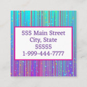 Visitenkarte (Rückseite)