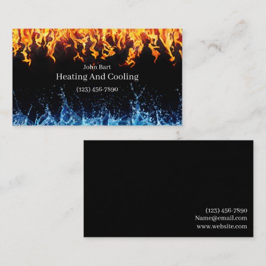 Visitenkarte (Vorne/Hinten)