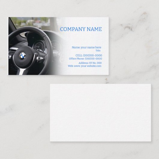 Visitenkarte (Vorne/Hinten)