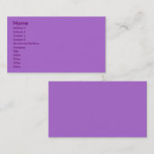 Visitenkarte (Vorne/Hinten)