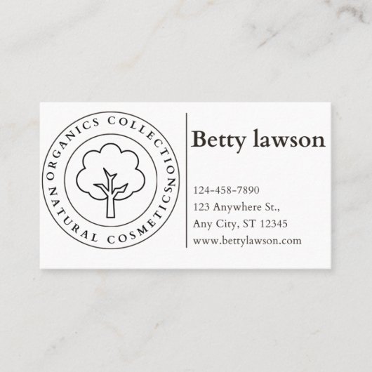 Visitenkarte (Vorderseite)