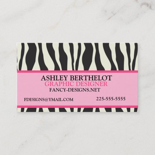 Visitenkarte (Vorderseite)