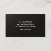 Visitenkarte (Rückseite)