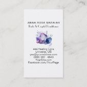 * VISITENKARTE (Rückseite)