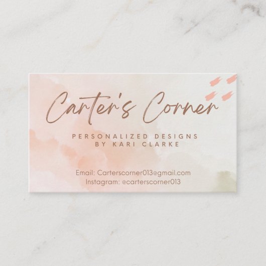 Visitenkarte (Vorderseite)