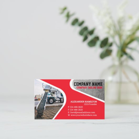 Visitenkarte (Stehend Vorderseite)