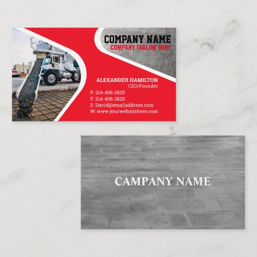 Visitenkarte (Vorne/Hinten)