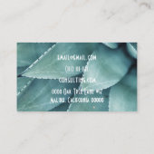 Visitenkarte (Rückseite)