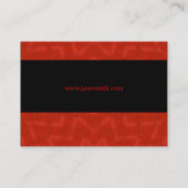 Visitenkarte (Rückseite)