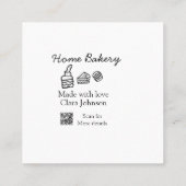 Visitenkarte (Rückseite)