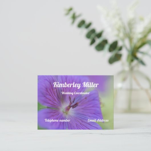 Visitenkarte (Stehend Vorderseite)