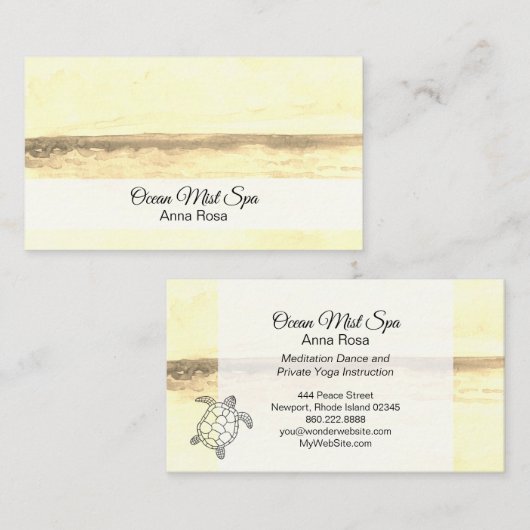 *~* VISITENKARTE (Vorne/Hinten)