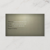 Visitenkarte (Rückseite)