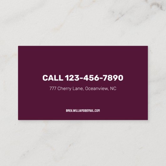 🦴 VISITENKARTE (Rückseite)