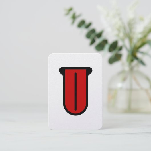 👅 VISITENKARTE (Stehend Vorderseite)