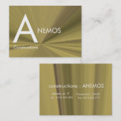 Visitenkarte (Vorne/Hinten)