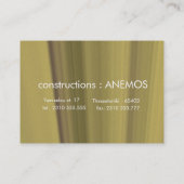 Visitenkarte (Rückseite)