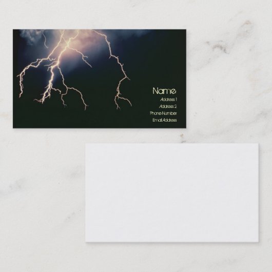 Visitenkarte (Vorne/Hinten)