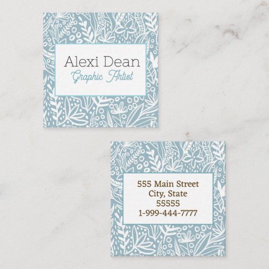 Visitenkarte (Vorne/Hinten)