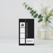 Visitenkarte (Stehend Vorderseite)