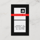 Visitenkarte (Rückseite)