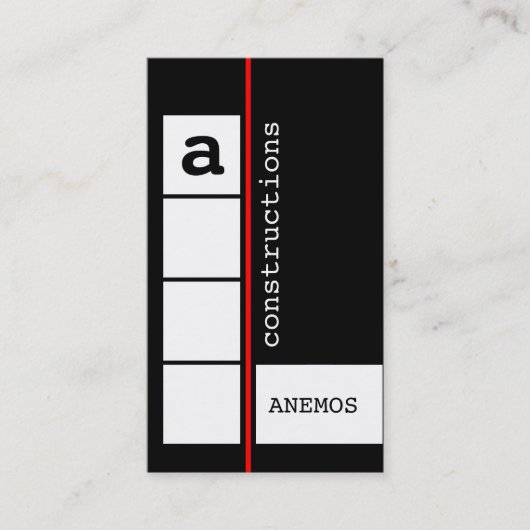 Visitenkarte (Vorderseite)