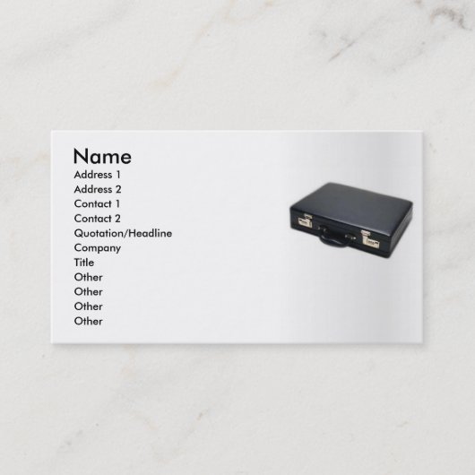 Visitenkarte (Vorderseite)