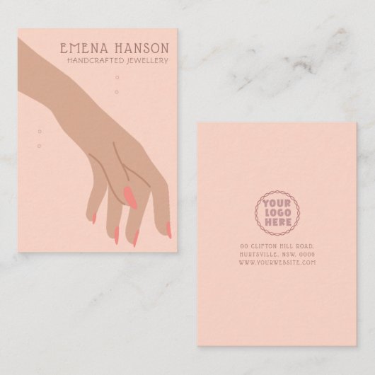 Visitenkarte (Vorne/Hinten)