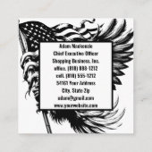 Visitenkarte (Rückseite)