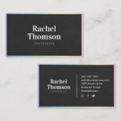 Visitenkarte (Vorne/Hinten)