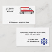 Visitenkarte (Vorne/Hinten)