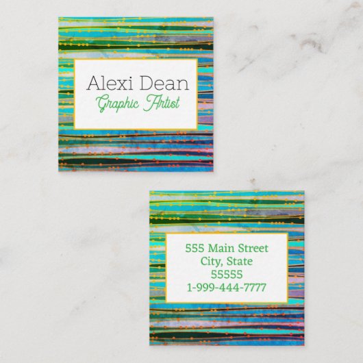 Visitenkarte (Vorne/Hinten)