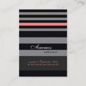 Visitenkarte (Rückseite)